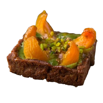 Pistachios and apricots