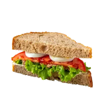 Tuna club sandwich