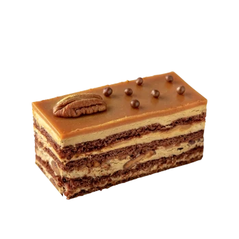 Coffee-Tofee-Pecan” cake