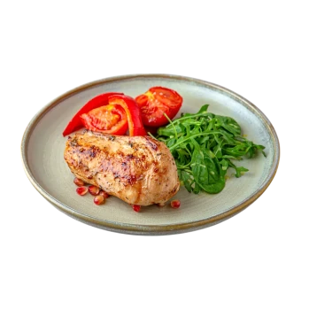 Spinach stuffed chicken fillet