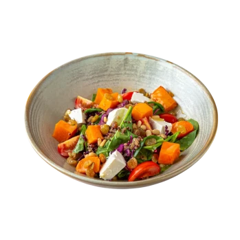 Roasted pumpkin salad